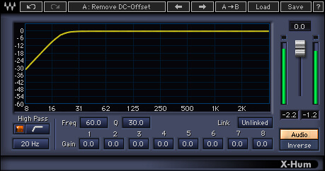 Waves X-Humの画面